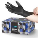 Hand-E Nitrile Gloves, 200 Count, Black