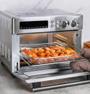 VAL CUCINA 10-in-1 Air Fryer Toaster Oven - Brushed Stainle