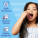 Eco-Friendly Kids Flossers | Unflavored | Pfa Free