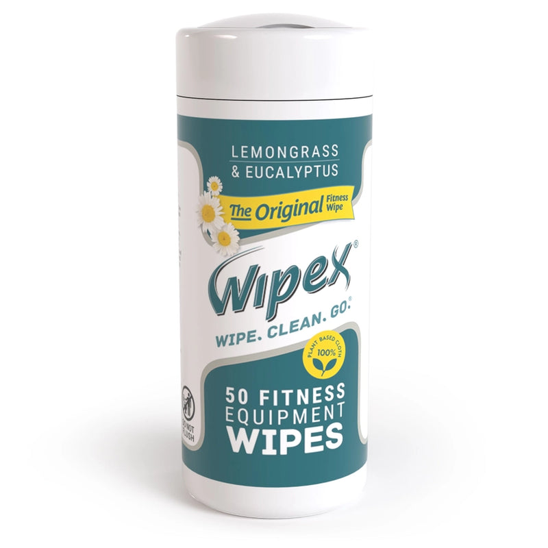 Wipex® Natural Yoga Mat Wipes | Soft, Plant-Based, Infused with Essential Oils