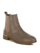 Yacht Winter Basic Ankle Boots - OutletSavings