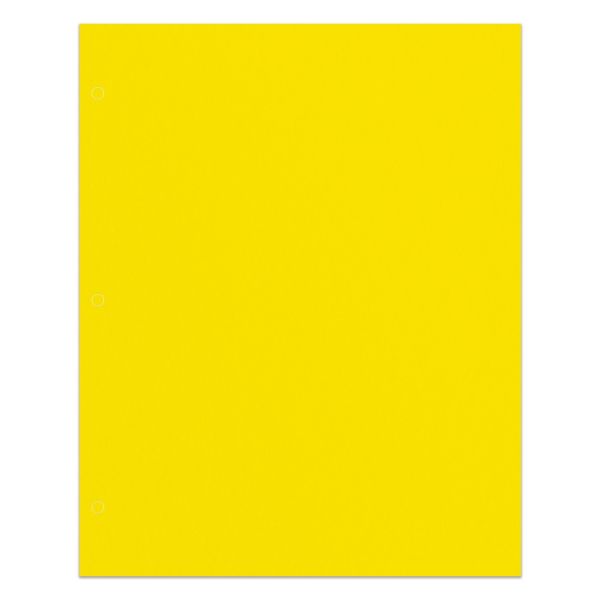 2-Pocket School-Grade Paper Folder, Letter Size