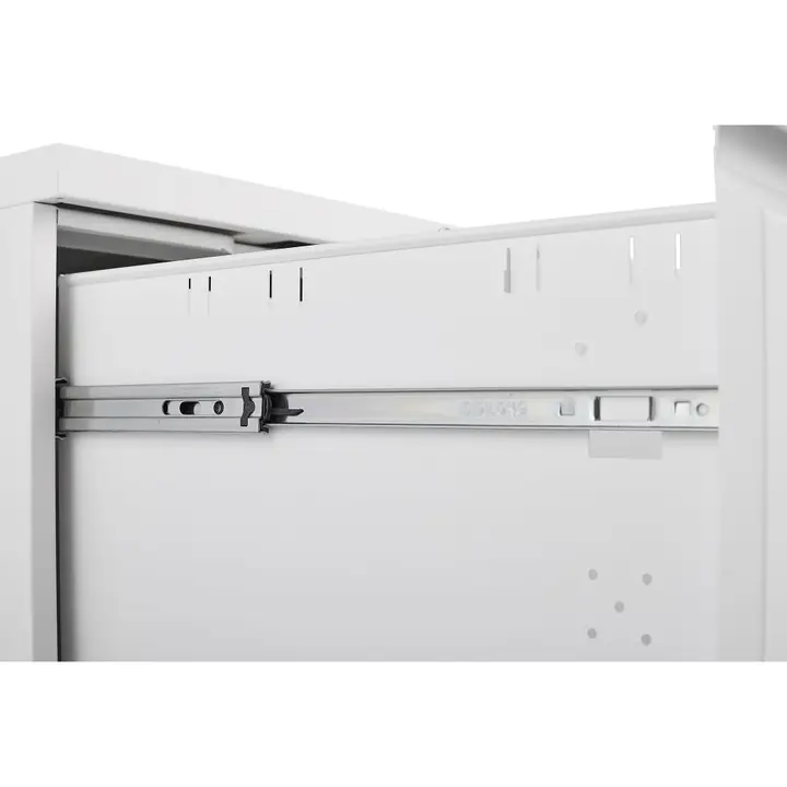 2-Drawer Mobile File Cabinet with Lock and Wheels
