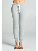 French Terry Capri Fitted Jogger Pants