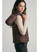 Ultra Lightweight Padded Puffer Vest w/ Pouch - OutletSavings