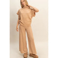 Mock Neck Top and Pants Set