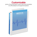 Heavy-Duty View 3-Ring Binder, 1 1/2" D-Rings, Pink