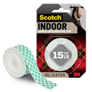 Scotch Indoor Mounting Tape, 1/2" x 80"