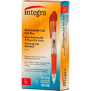 Integra Retractable 0.5mm Gel Pens