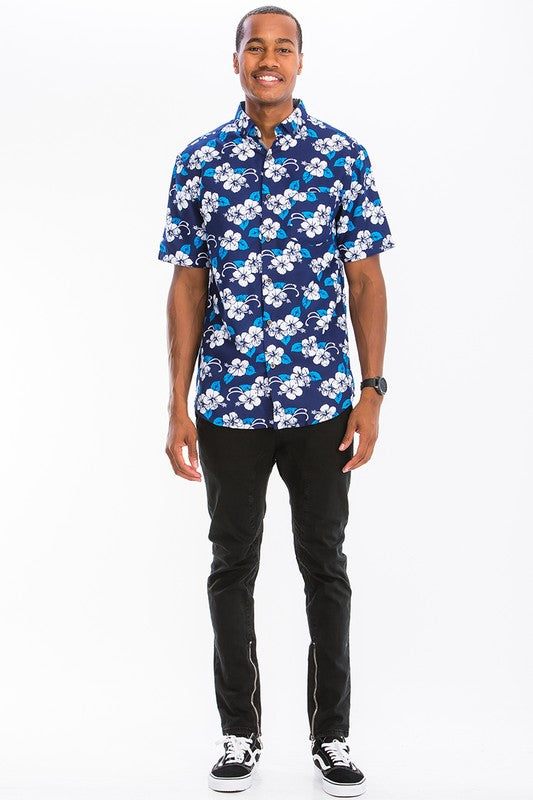 HAWAIIAN BUTTON DOWN SHIRT