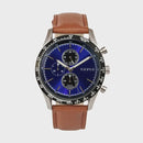 Sapphire Blue Racer Chronograph Men's Wrist Watch - 42mm