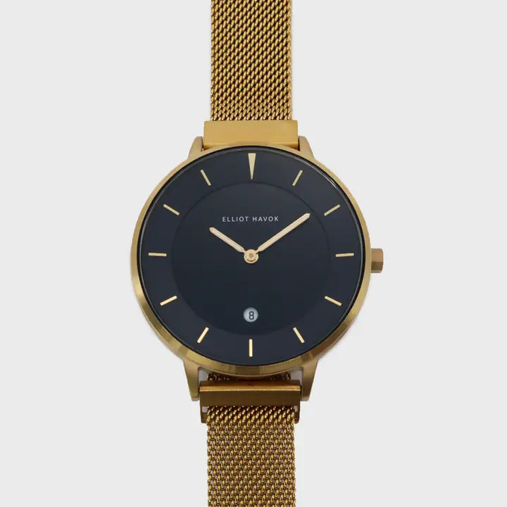 Gold Ember Minimalist Mesh - 38mm