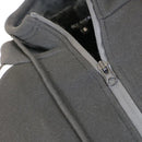 Men's Sherpa Fleece Lined Reflective Tech Zip Hoodie