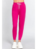 French Terry Capri Fitted Jogger Pants