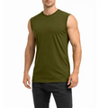 Men's 100% Cotton Sleeveless Muscle Tee