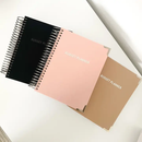 Linen A5 Coil Budget Planner