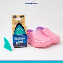 Rugged Shark Footwear Cleaner Kids 4pk