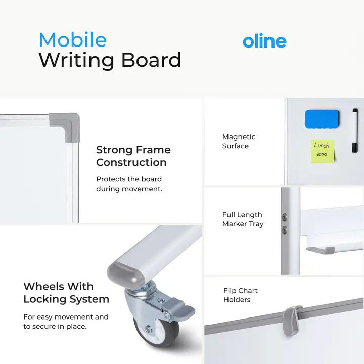 Mobile Whiteboard - 48"x36"