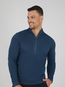 90 Degree By Reflex Men's Everyday Half Zip Long Sleeve Top
