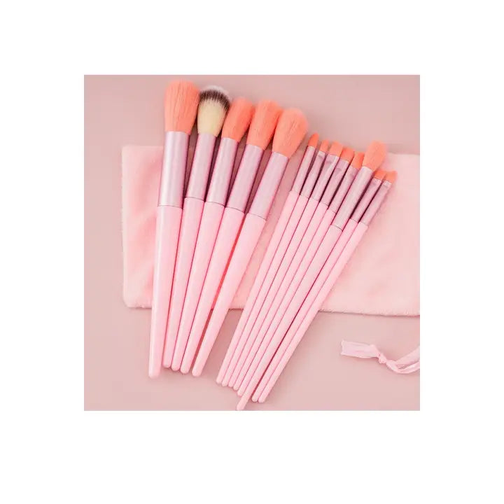 13 Pcs Makeup Brush Set with Storage Bag