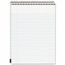 Cambridge Stiff-Back Wire-Bound Notepad, Letter Size, College Rule, Navy