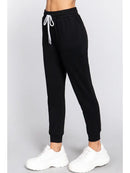 French Terry Capri Fitted Jogger Pants