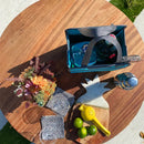 4-Bottle Wine Tote Collapsible Reusable