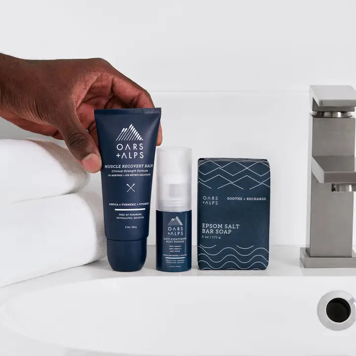 Men's Muscle Recovery Balm, Pain Relief, Post Workout