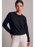 Crew Neck Basic Sweater Top