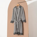 Bathrobe Turkish Cotton Quick-Dry Light Robe Spa Lounge Wear