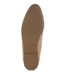 Kingsley Horsebit Embellished Loafers - OutletSavings