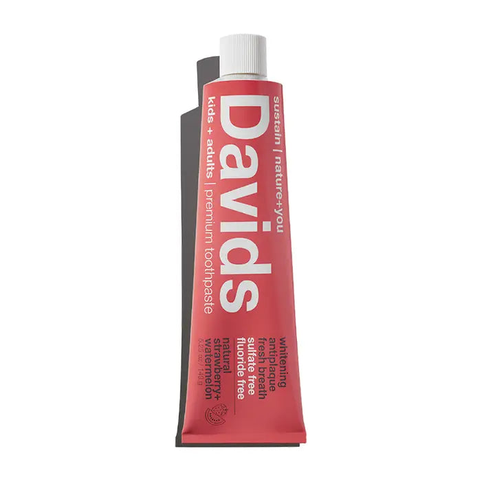Davids Kids+Adults Premium Toothpaste/Strawberry Watermelon