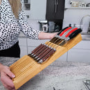 Bamboo Knife Drawer Organizer Insert