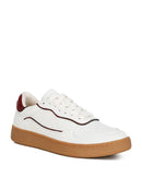 Kyniska Faux Leather Everyday Sneakers - OutletSavings