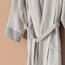 Bathrobe Turkish Cotton Quick-Dry Light Robe Spa Lounge Wear