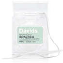 Davids Expanding Dental Floss / Refillable Dispenser / Mint