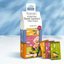 Travel Size Hand Sanitizer Wipes | Variety Pack | 6PK