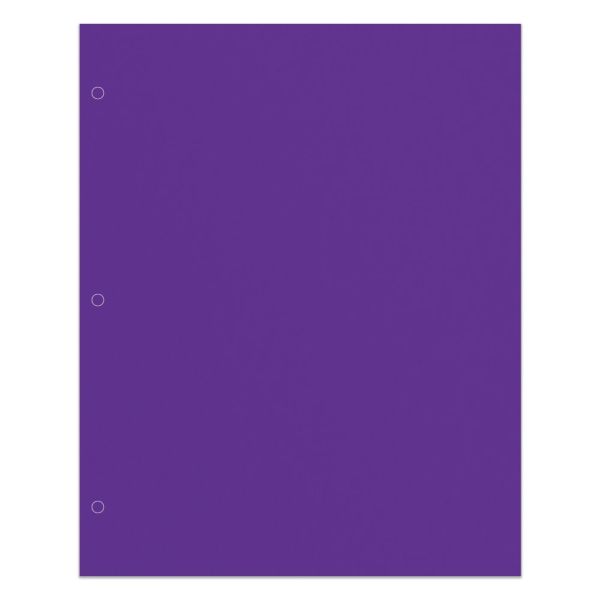 2-Pocket School-Grade Paper Folder, Letter Size
