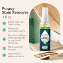 Puracy Natural Laundry Stain Remover 4oz Travel