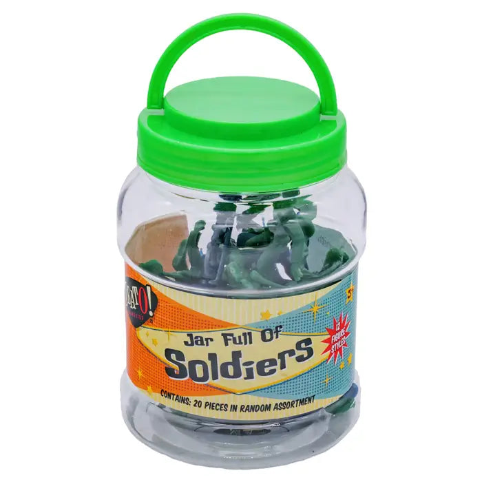 Neato! Jar Full of Soldiers- Retro Classic, Vintage Toys