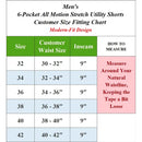 Quick Dry Stretch Zipper Pocket Golf Shorts