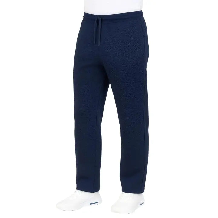 Men's Classic Heavyweight Fleece Sweatpants with Open Bottom