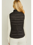 Ultra Lightweight Padded Puffer Vest w/ Pouch - OutletSavings