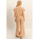 Mock Neck Top and Pants Set