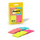 Post-it Notes, 8 Pads, 1 3/8 in x 1 7/8 in, Clean Removal, School Supplies and Office Products, Sticky Notes