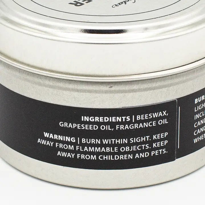 Pumpkin Pie Spice Beeswax Candle