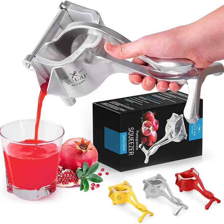 Fruit Manual Juicer - Heavy Duty Juice Press Squeezer