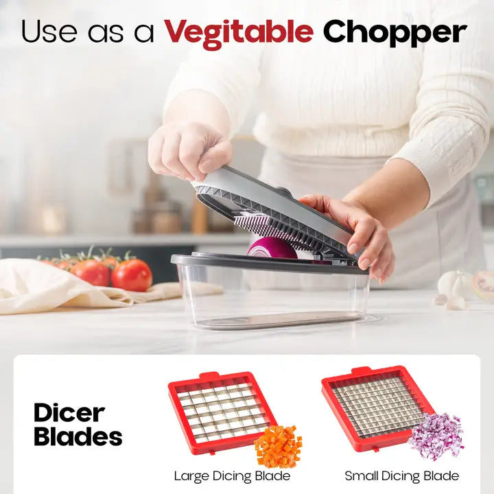 Chopzilla Portable Multi Function Chopper with 4 Blades