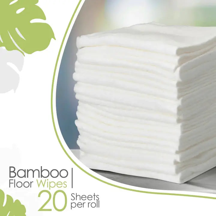 Bamboo Floor Wipes | 240 Sheets | Swiffer Compatible