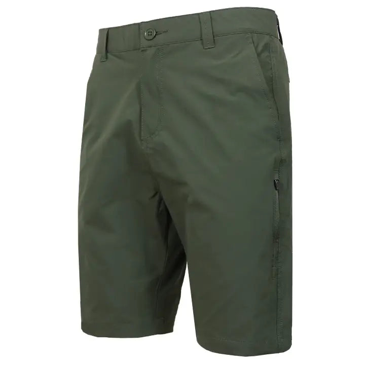 Quick Dry Stretch Zipper Pocket Golf Shorts
